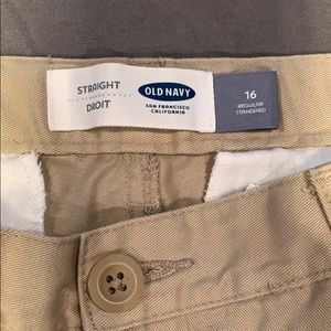 Old Navy Boys Khakis